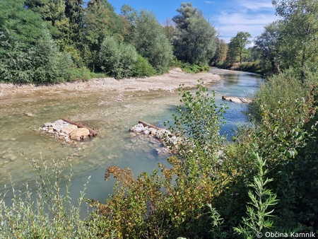Zaključek izgradnje protipoplavnega nasipa Šmarca–Nožice – etapa 1 (4)